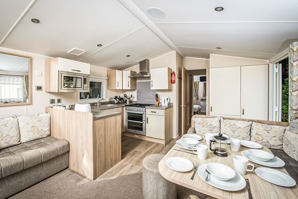 2 Bed Silver Caravan (Pet) - Killigarth Manor, Polperro