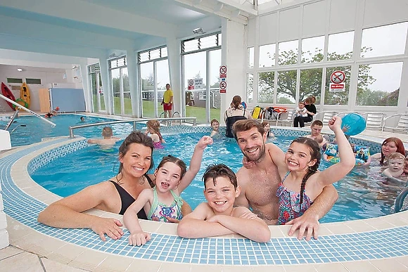 Indoor heated pool 