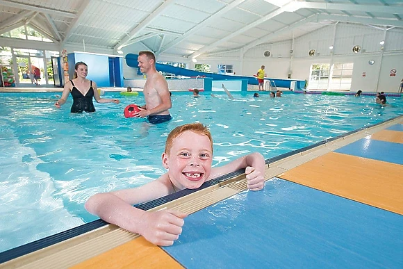 Indoor heated pool<br />