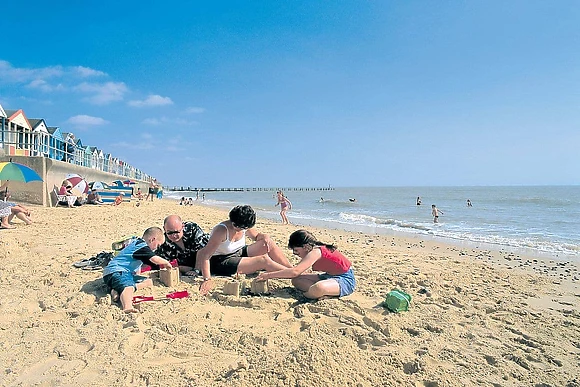 Southwold beach<br />