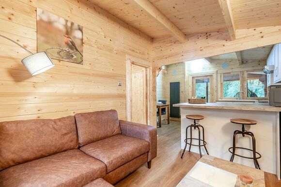 Robin Log Cabin (Pet) - Quarry Walk Lodges, Freehay, Cheadle