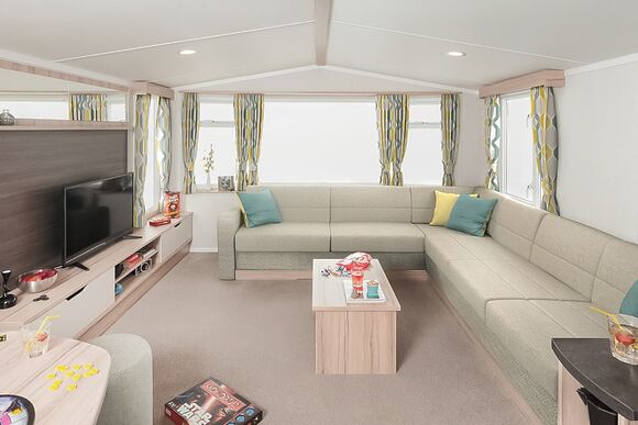 Olive Caravan 3 - Riverside Leisure Park, Wooler