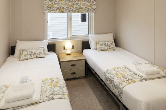 Platinum 3 Lodge (sleeps 6) with decking - Sand le Mere Holiday Village, Tunstall, Nr Withernsea