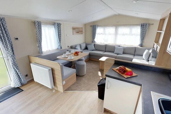 Gold Plus 2 Bed 6 Berth Caravan - Polperro Holiday Village, Polperro, Nr Looe