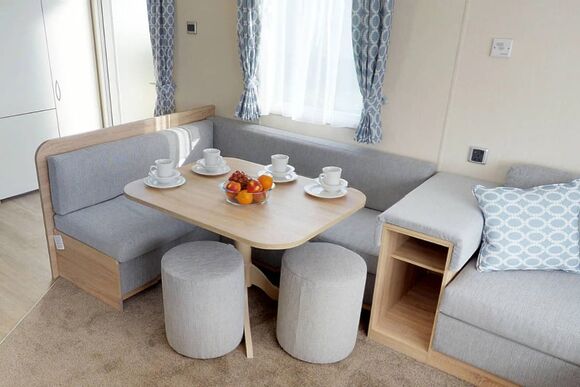 Gold Plus 2 Bed 6 Berth Caravan - Polperro Holiday Village, Polperro, Nr Looe