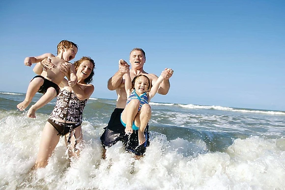 Fun at the seaside