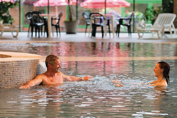 Indoor heated swimming pool