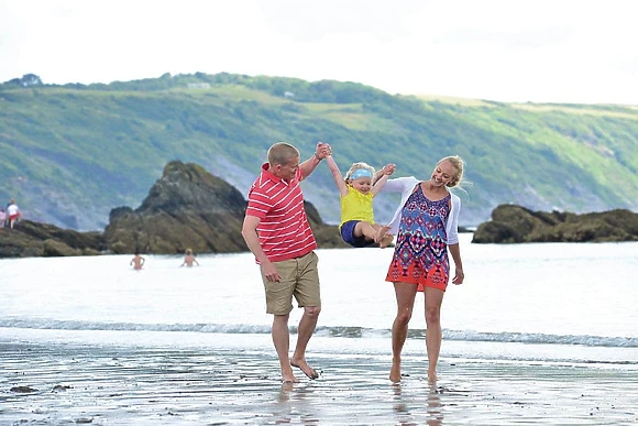 Looe beach