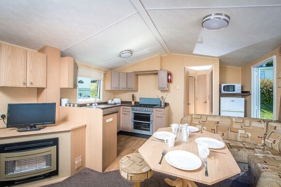 SB 2 Bed Value Caravan (Pet) - South Bay Holiday Park, Brixham