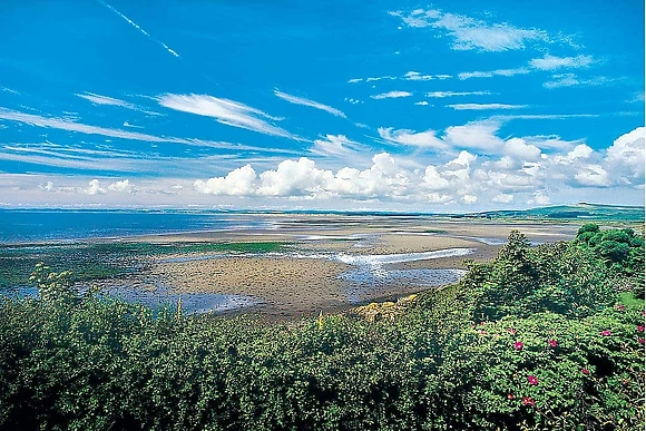 View over Luce Bay