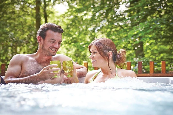 Typical hot tub