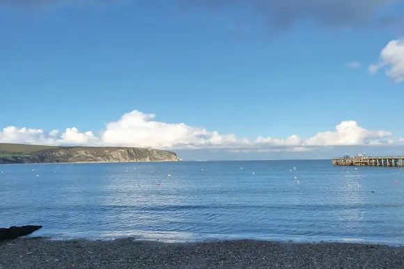 Swanage beach