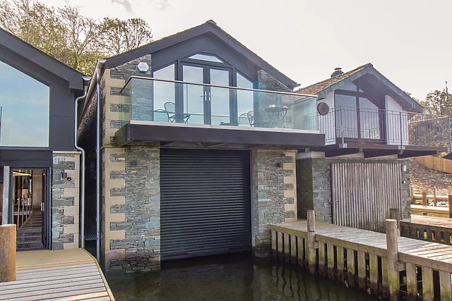 The Boat House at Louper Weir